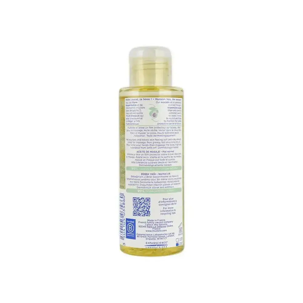 Mustela - Mustela Bebe - Enfant Massage Baby oil 100ml - Pharmazone - 