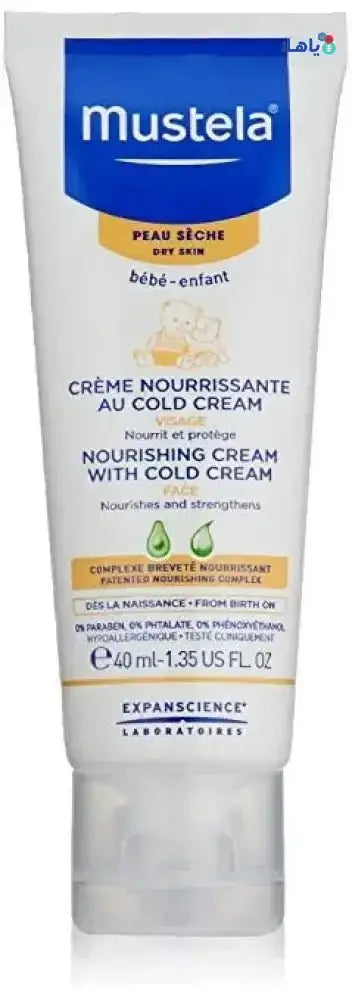 Mustela - Mustela Bebe - Enfant Nourishing Cream With Cold Cream 40ml - Pharmazone - 