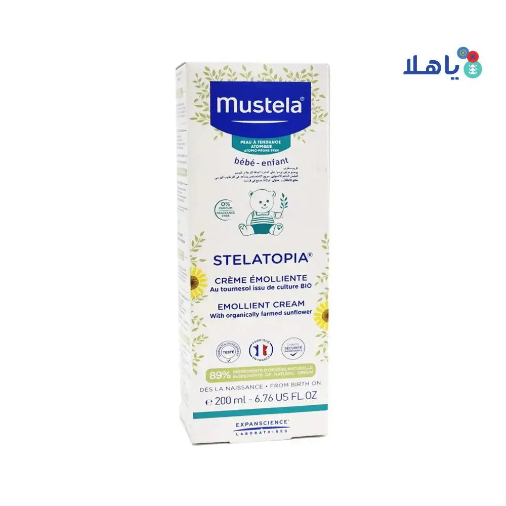 Mustela - Mustela Bebe - Enfant Stelatopia Emollient Cream 200ml - Pharmazone - 