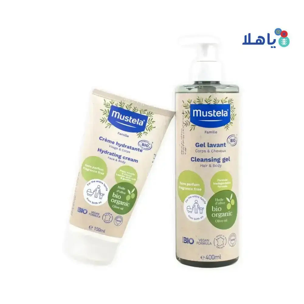 Pharmazone - Mustela Famille Cleansing Gel + Hydrating Cream Set - Pharmazone - 