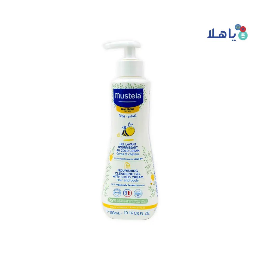 Mustela - Mustela Nourishing Cleansing Gel With Cold Cream 300ml - Pharmazone - 