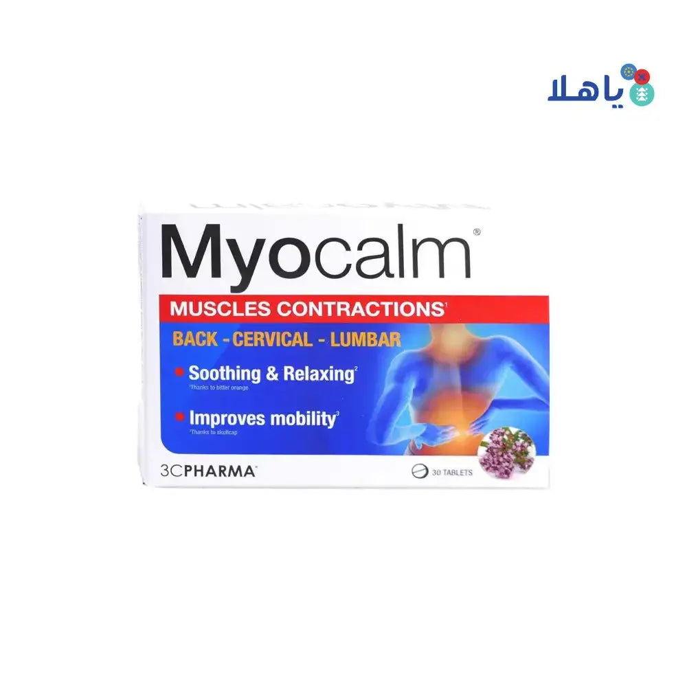 3C PHARMA - Myocalm 30 Tab - Pharmazone - 