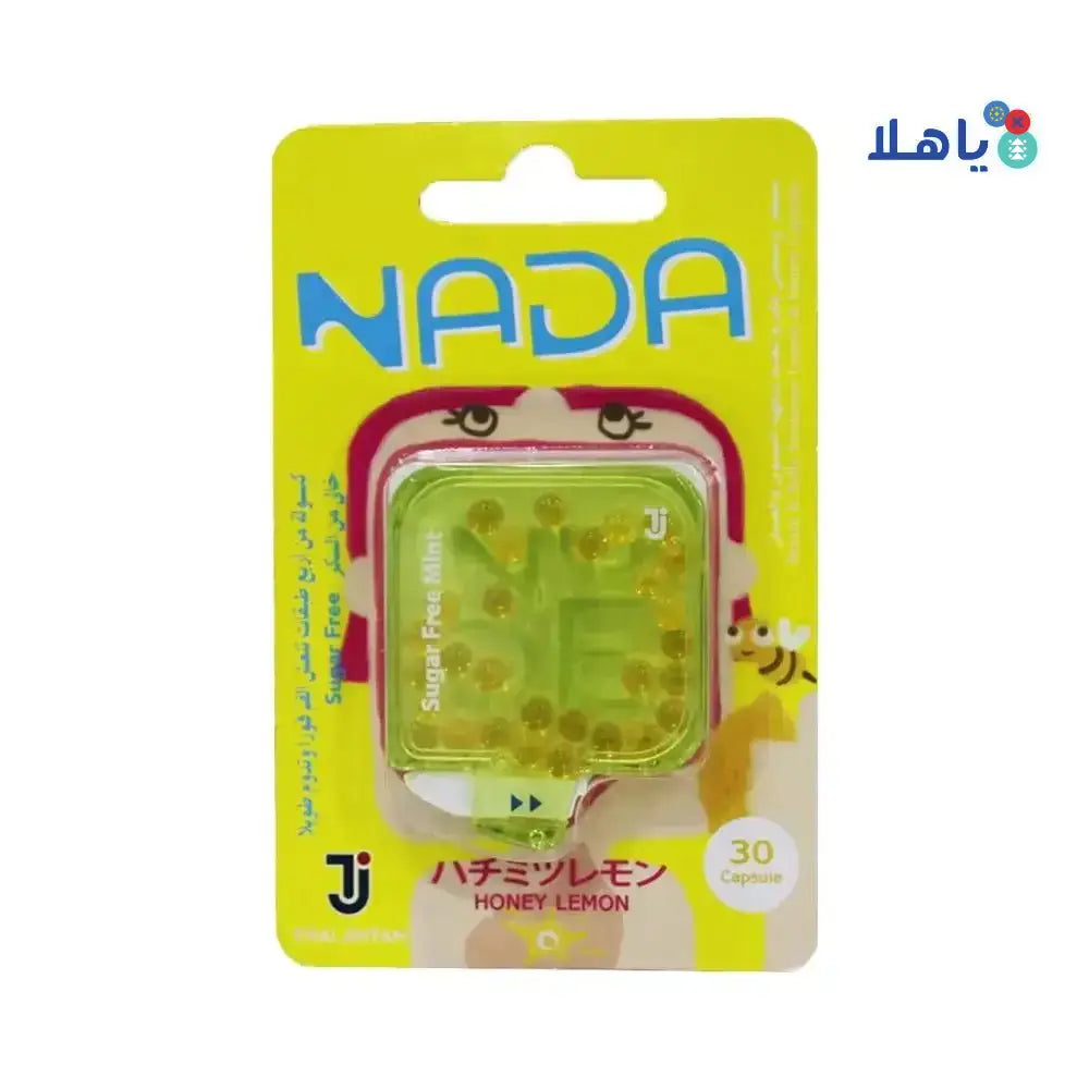 NADA - NADA BREATH & BELLY FRESHENER SUGAR FREE 30CAP - HONEY LEMON - Pharmazone - 