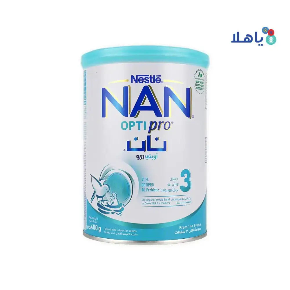 NESTLE - NAN Optipro No - 3 Milk 400Gm - Pharmazone - 