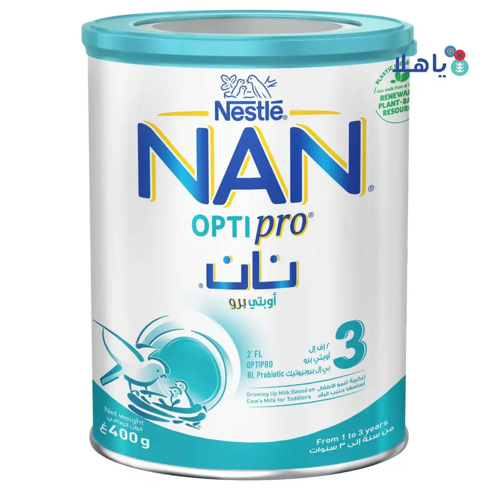 NAN OPTIPRO NO-3 MILK 400GM