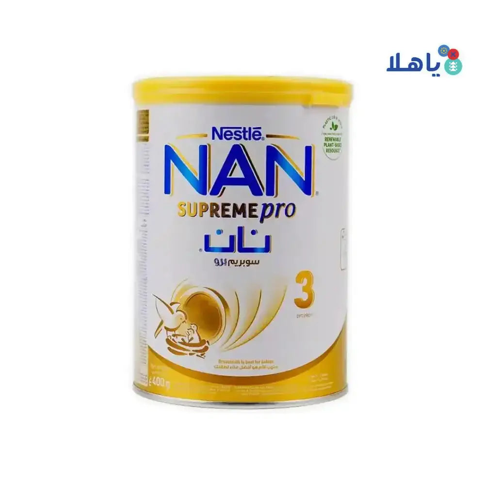 NESTLE - Nan Supreme Pro No.3 Milk 400GM - Pharmazone - 