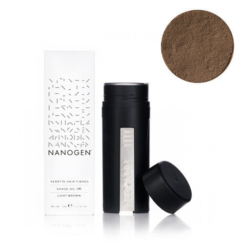 Nanogen Hair Fibres No.6-Light Brown