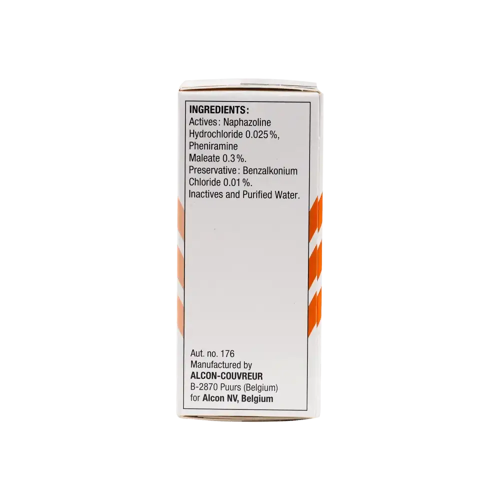 ALCON - Naphcon - A Ophthalmic Solution 15Ml - Pharmazone - 