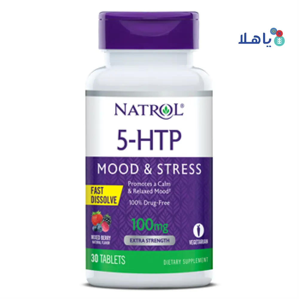 NATROL 5-HTP 100MG 30TAB