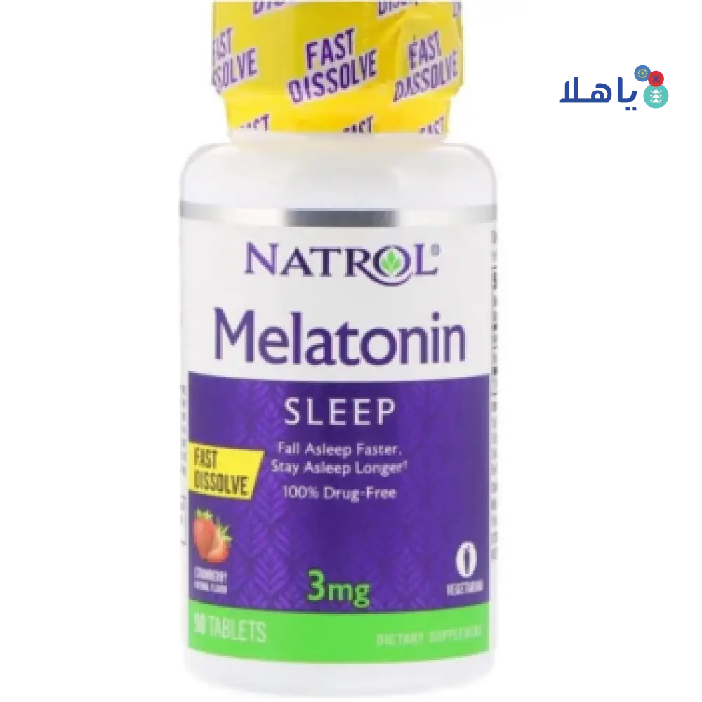 NATROL MELATONIN 3MG 90TAB