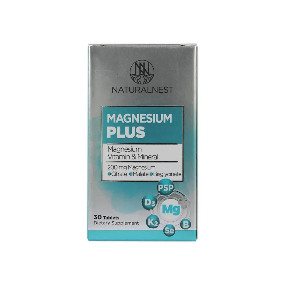 Naturalnest Magnesium Plus 30 Tablets