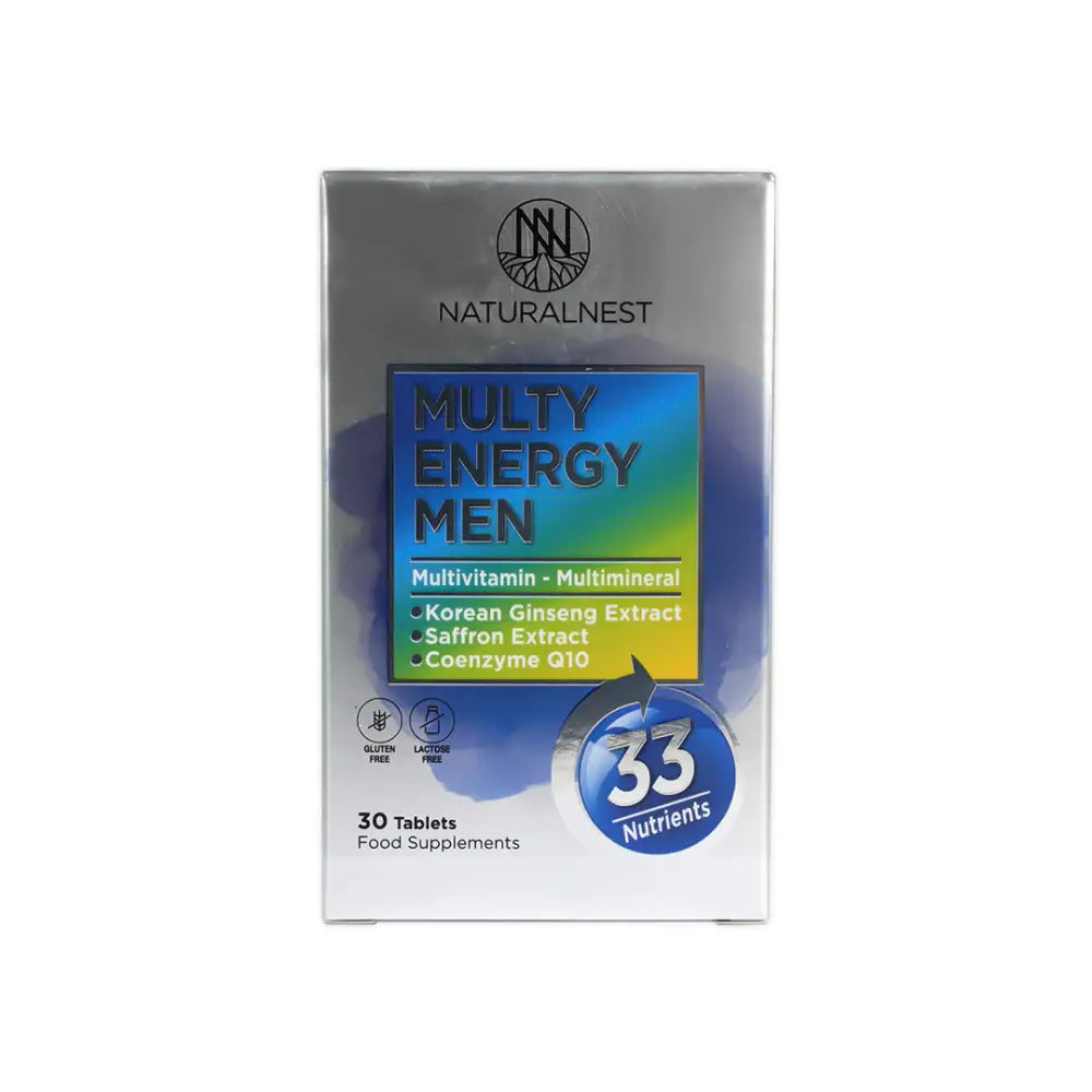 Naturalnest Multy Energy Men 30 Tablets