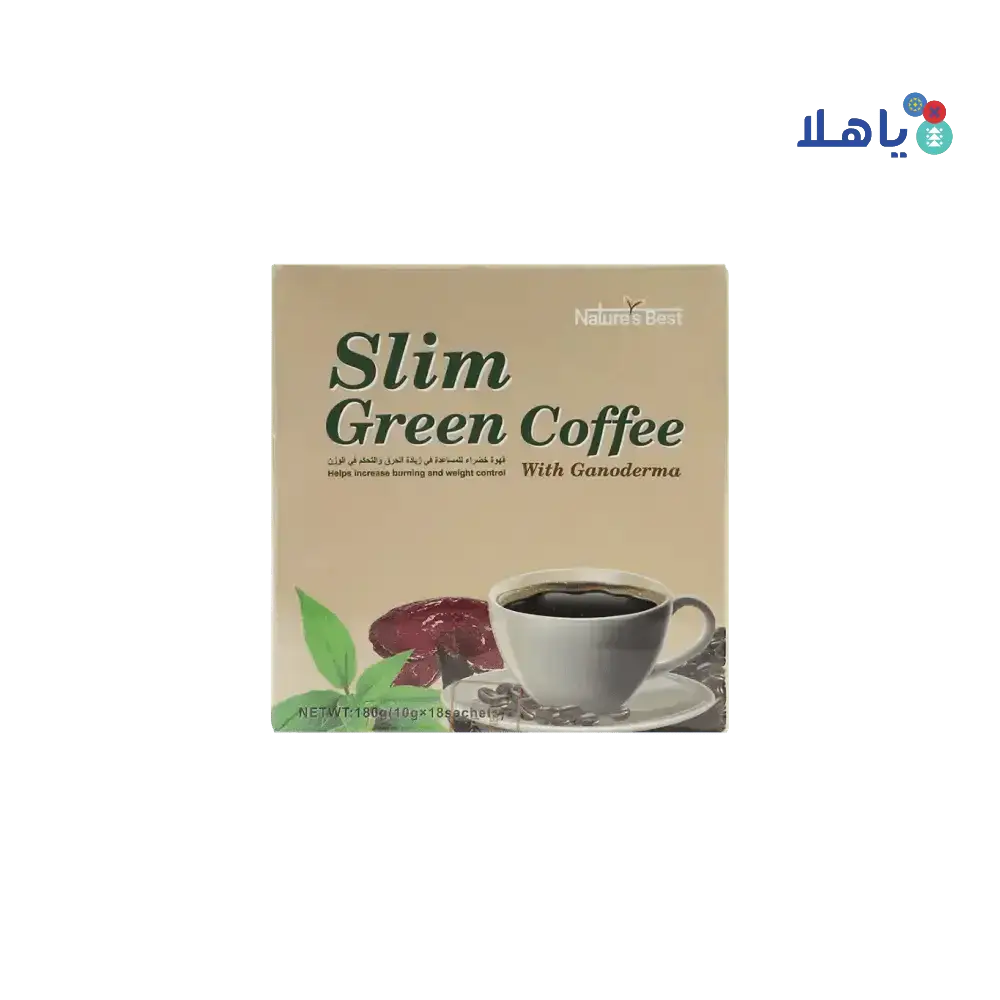 NATURES BEST - Natures Best Slim Green Coffee 18 Sachets - Pharmazone - 