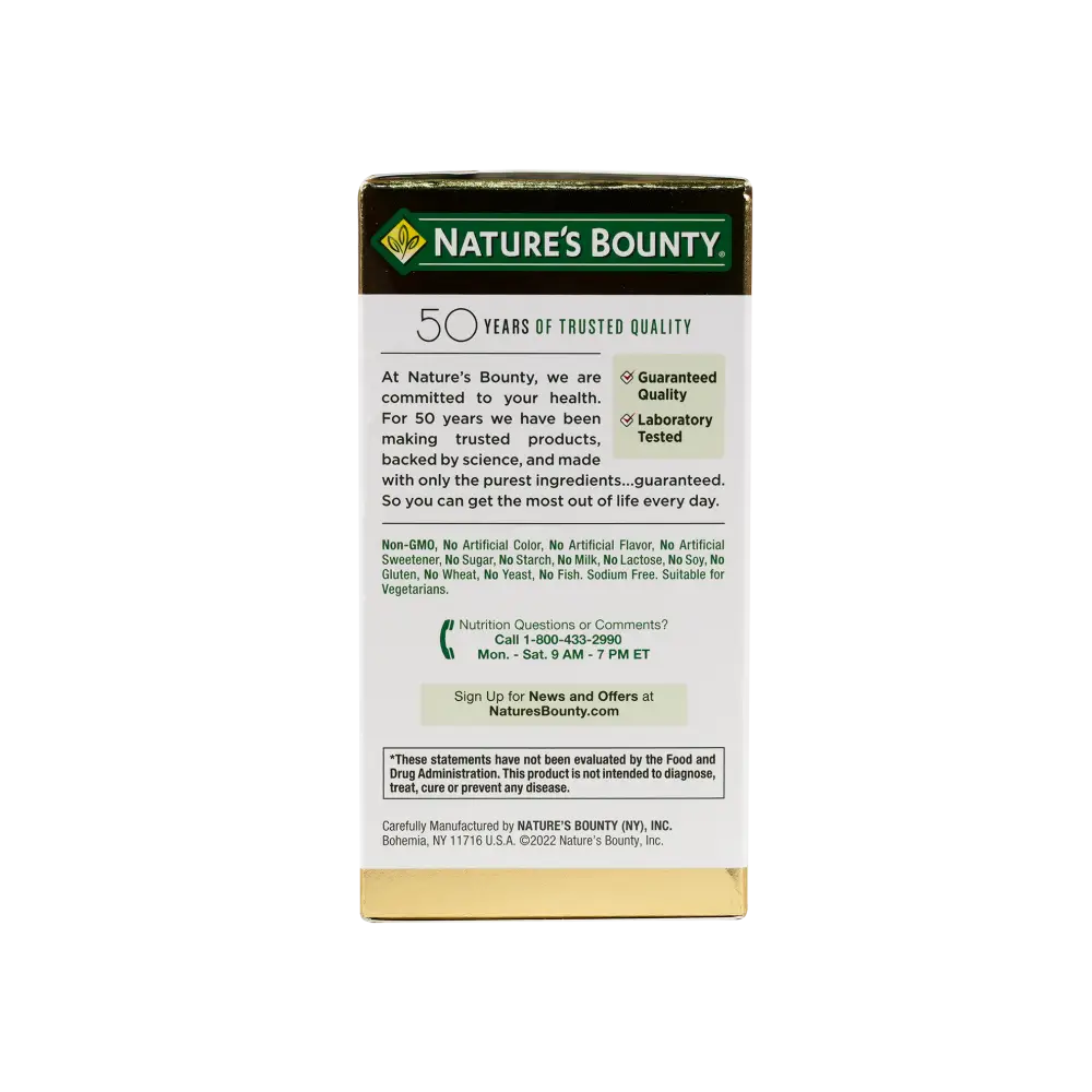 Natures Bounty Active Mind 1000mg 60 Tablets