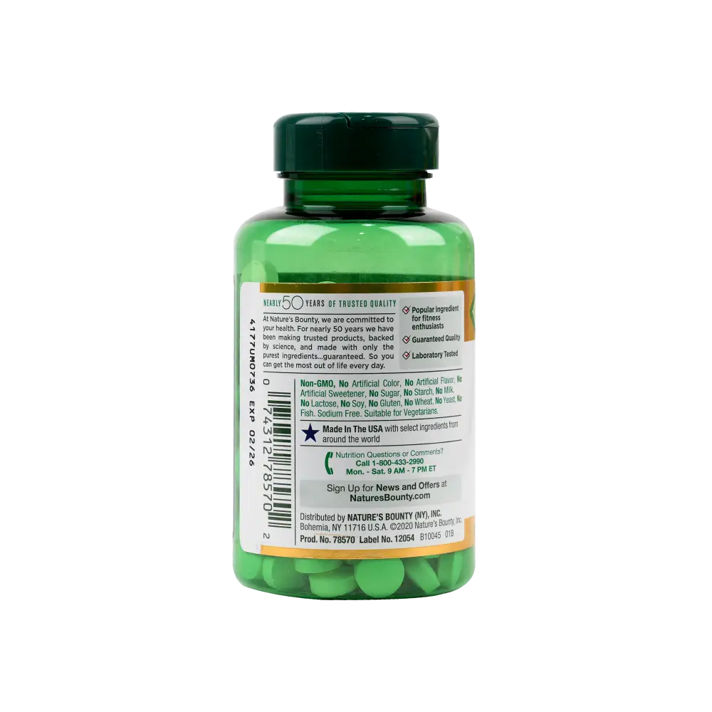 Natures Bounty Apple Cider Vinegar 480mg 200 Tablets