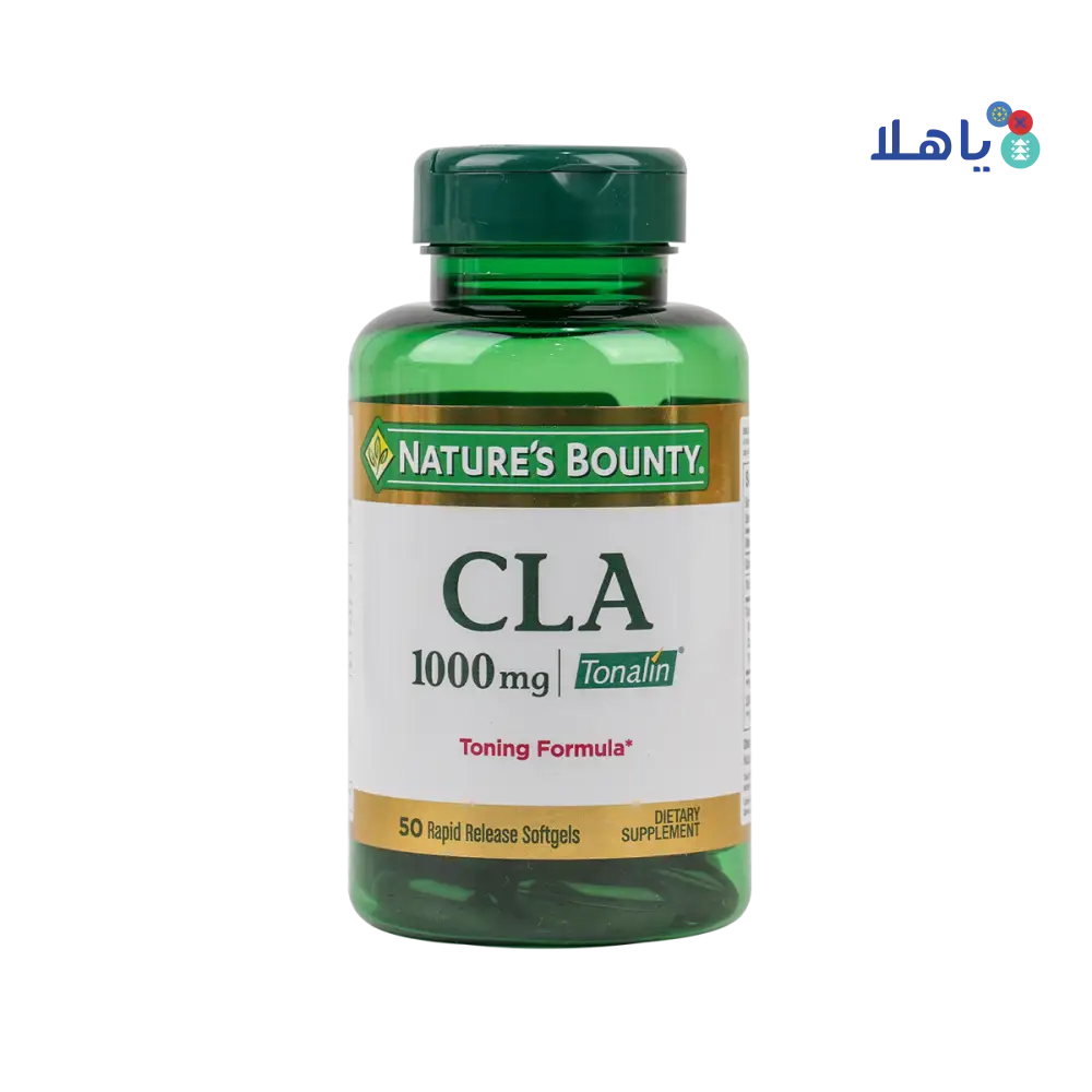 NATURES BOUNTY CLA 1000MG TONALIN 50CAP