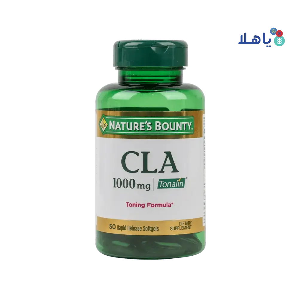 NATURES BOUNTY - Natures Bounty Cla 1000Mg Tonalin 50Cap - Pharmazone - 