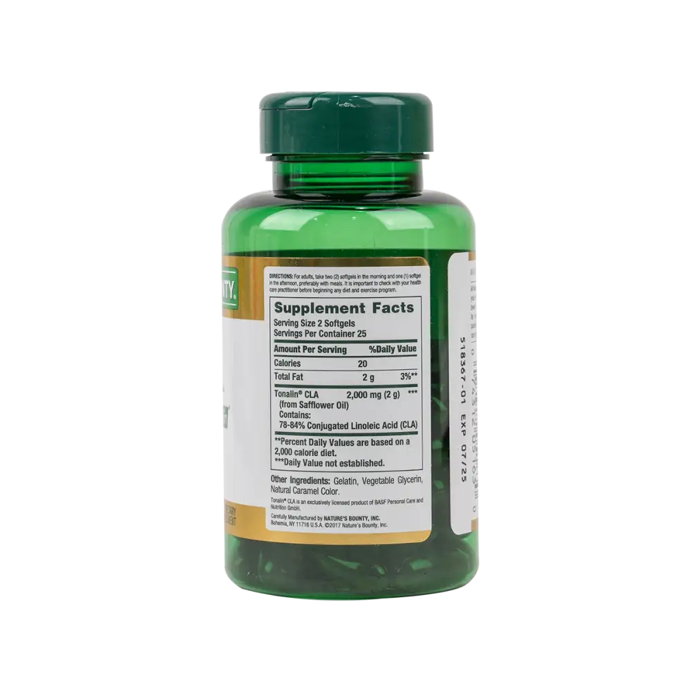 NATURES BOUNTY CLA 1000MG TONALIN 50CAP