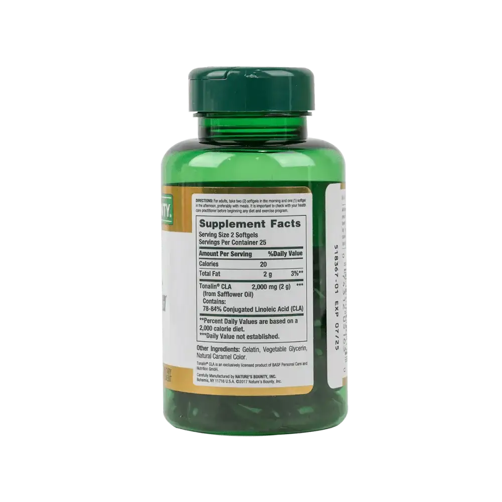 NATURES BOUNTY - Natures Bounty Cla 1000Mg Tonalin 50Cap - Pharmazone - 