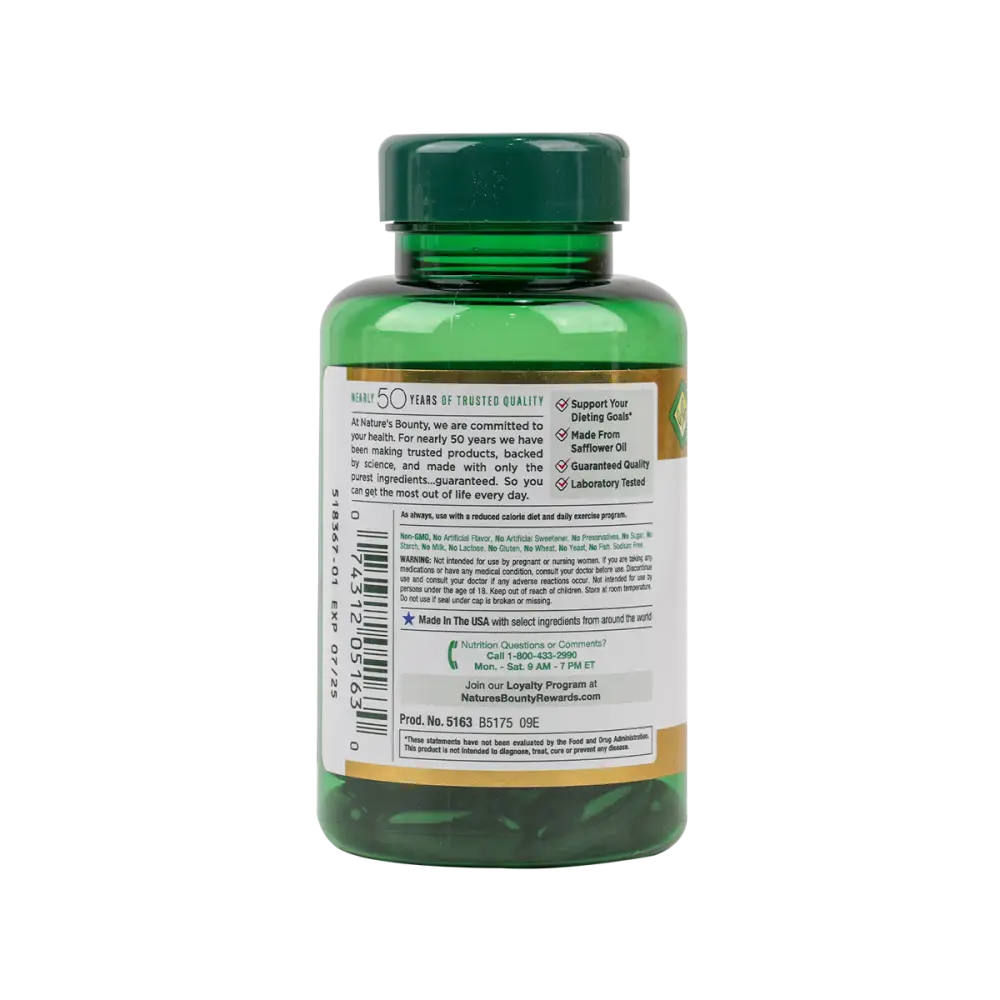 NATURES BOUNTY CLA 1000MG TONALIN 50CAP