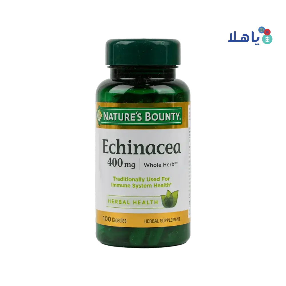 NATURES BOUNTY - Natures Bounty Echinacea 400Mg 100Cap - Pharmazone - 