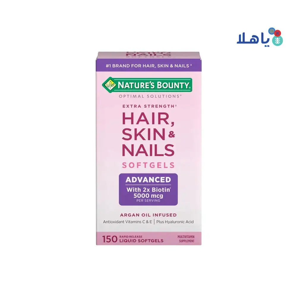 NATURES BOUNTY - Natures Bounty Extra Strength Hair,Skin&Nails 150Tab - Pharmazone - 