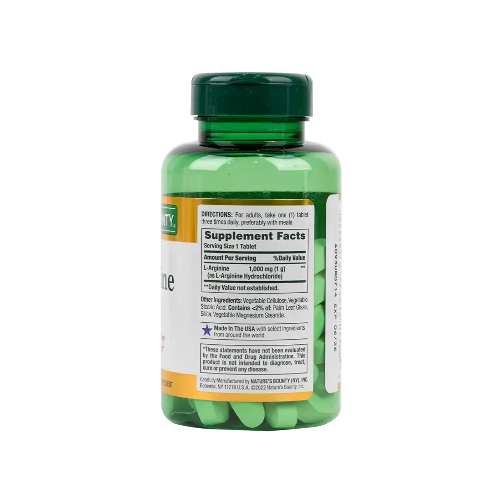 NATURES BOUNTY L-ARGININE 1000MG 50TAB