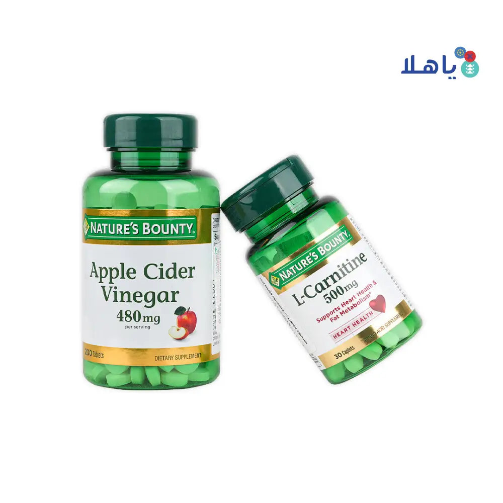 Nature’s Bounty L-Carnitine + Apple Cider Vinegar Set