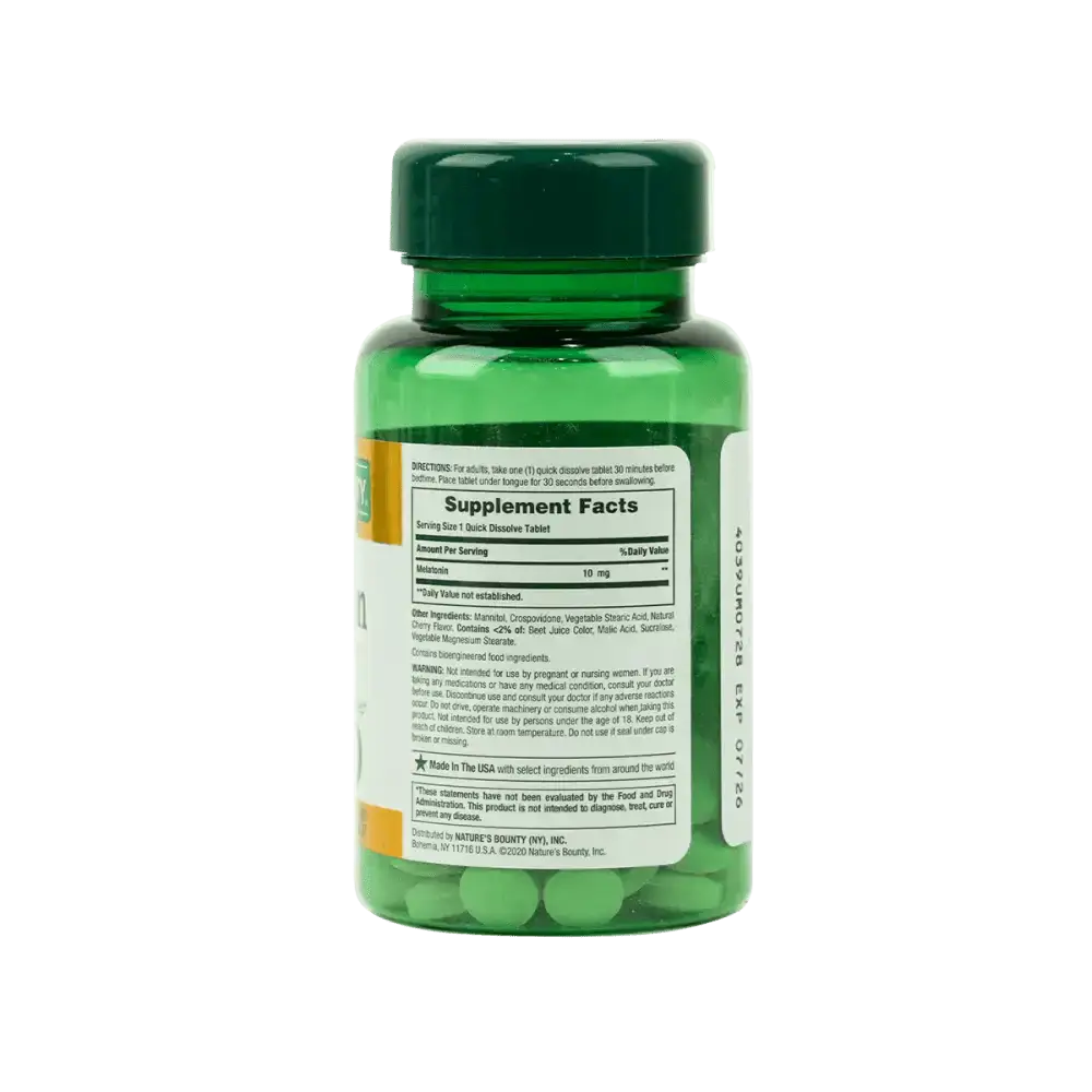 NATURES BOUNTY - Natures Bounty Melatonin 10Mg 45Tab - Pharmazone - 