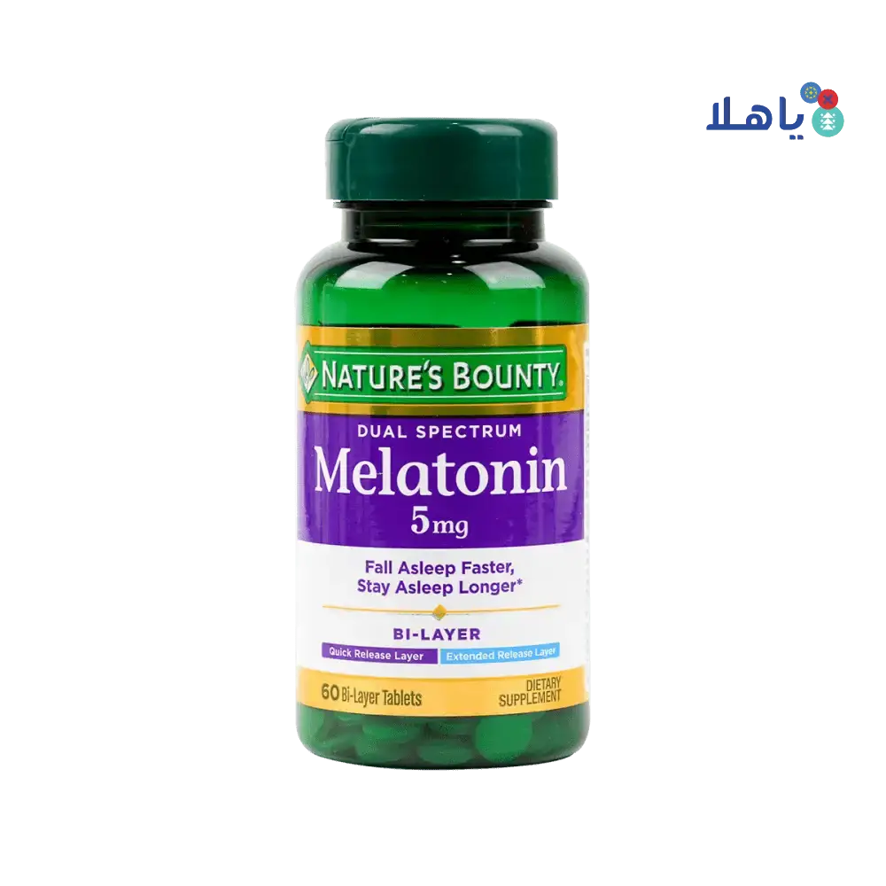 NATURES BOUNTY - Natures Bounty Melatonin 5Mg 60Tab - Pharmazone - 