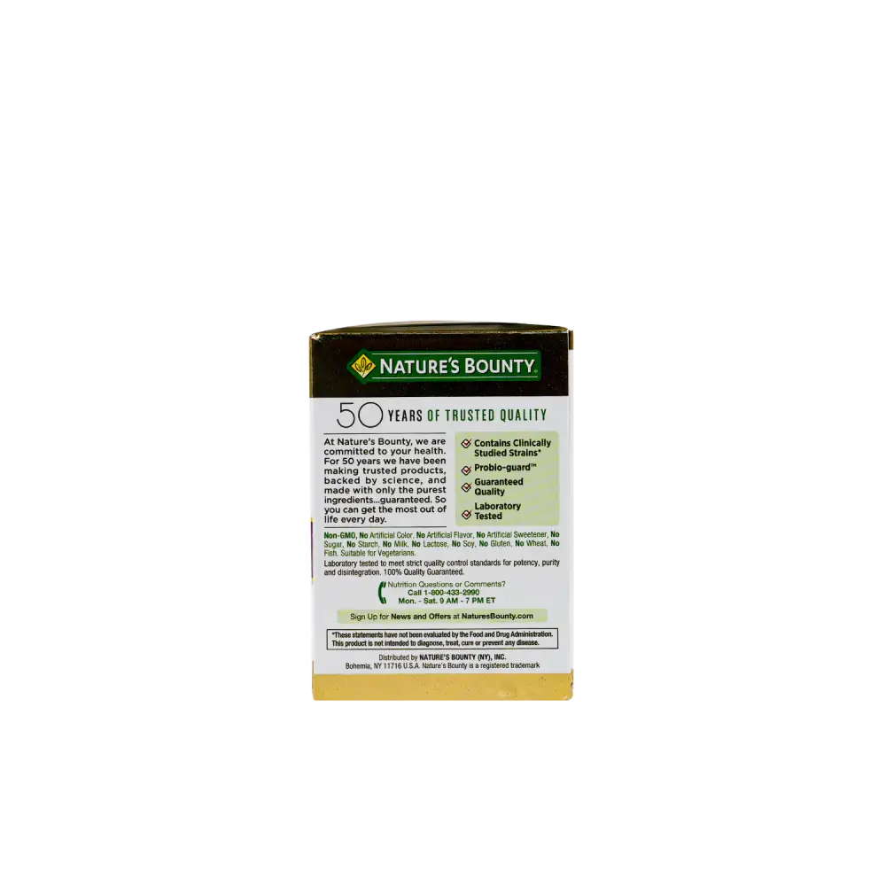 NATURES BOUNTY PROBIOTIC 10 30CAP