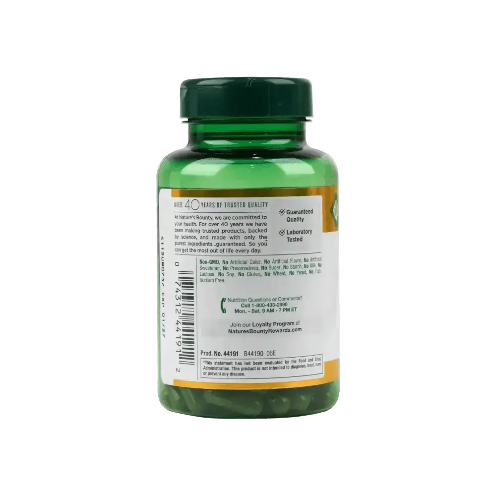 NATURES BOUNTY - Natures Bounty Saw Palmetto 450mg 100 Capsules - Pharmazone - 