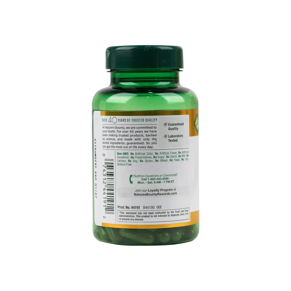 Natures Bounty Saw Palmetto 450mg 100 Capsules