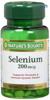 NATURES BOUNTY - Natures Bounty Selenium 200Mcg 100Tab - Pharmazone - 