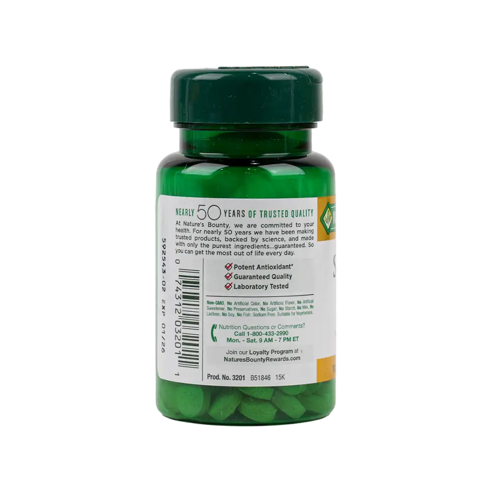 NATURES BOUNTY SELENIUM 200MCG 100TAB