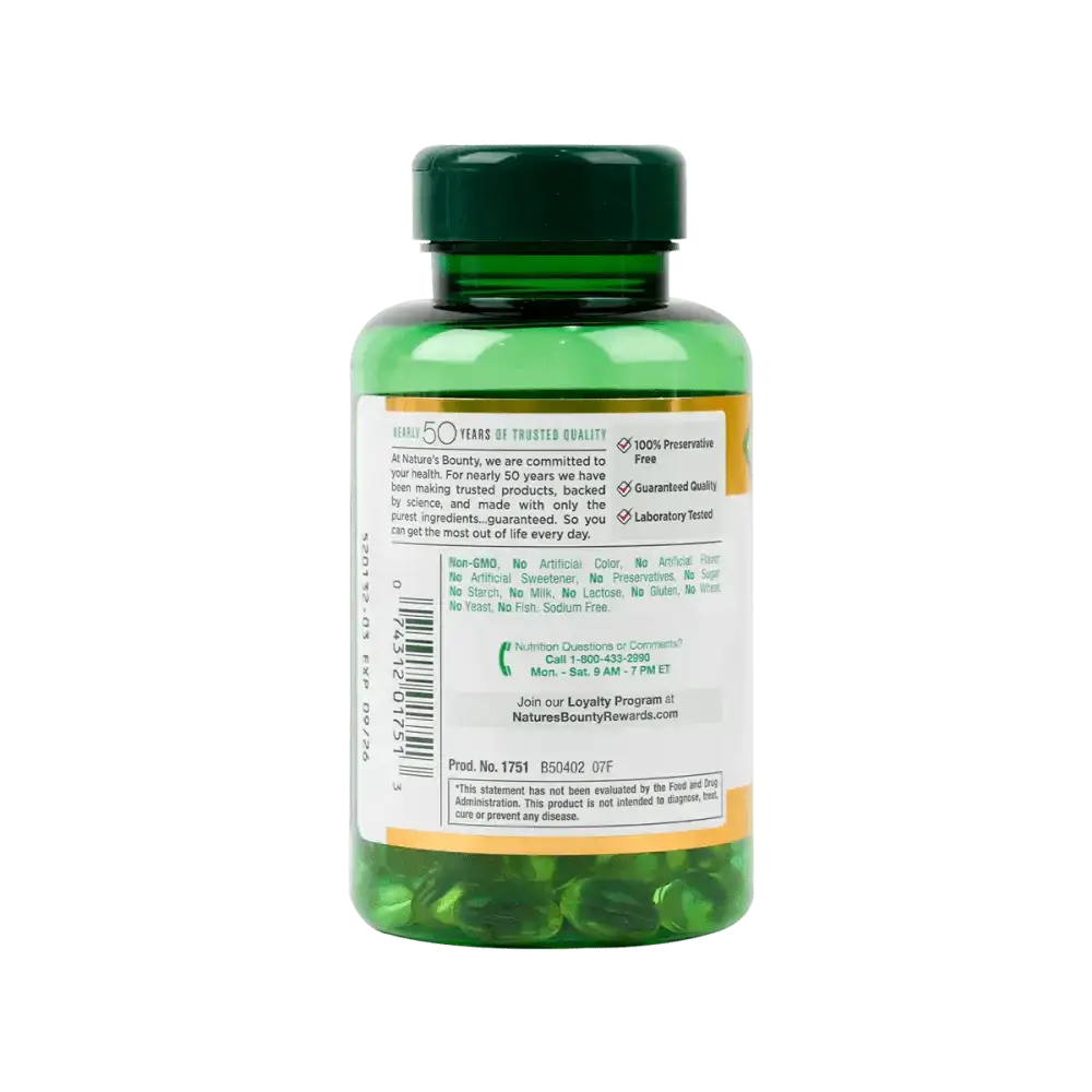 NATURES BOUNTY - Natures Bounty Vitamin E - 180Mg 120Cap - Pharmazone - 