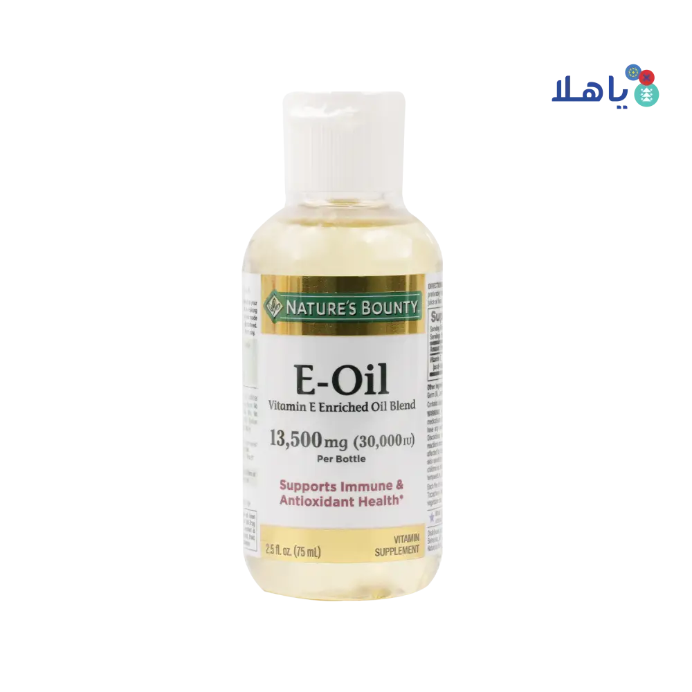 NATURES BOUNTY VITAMIN E-OIL 30.000IU 74ML