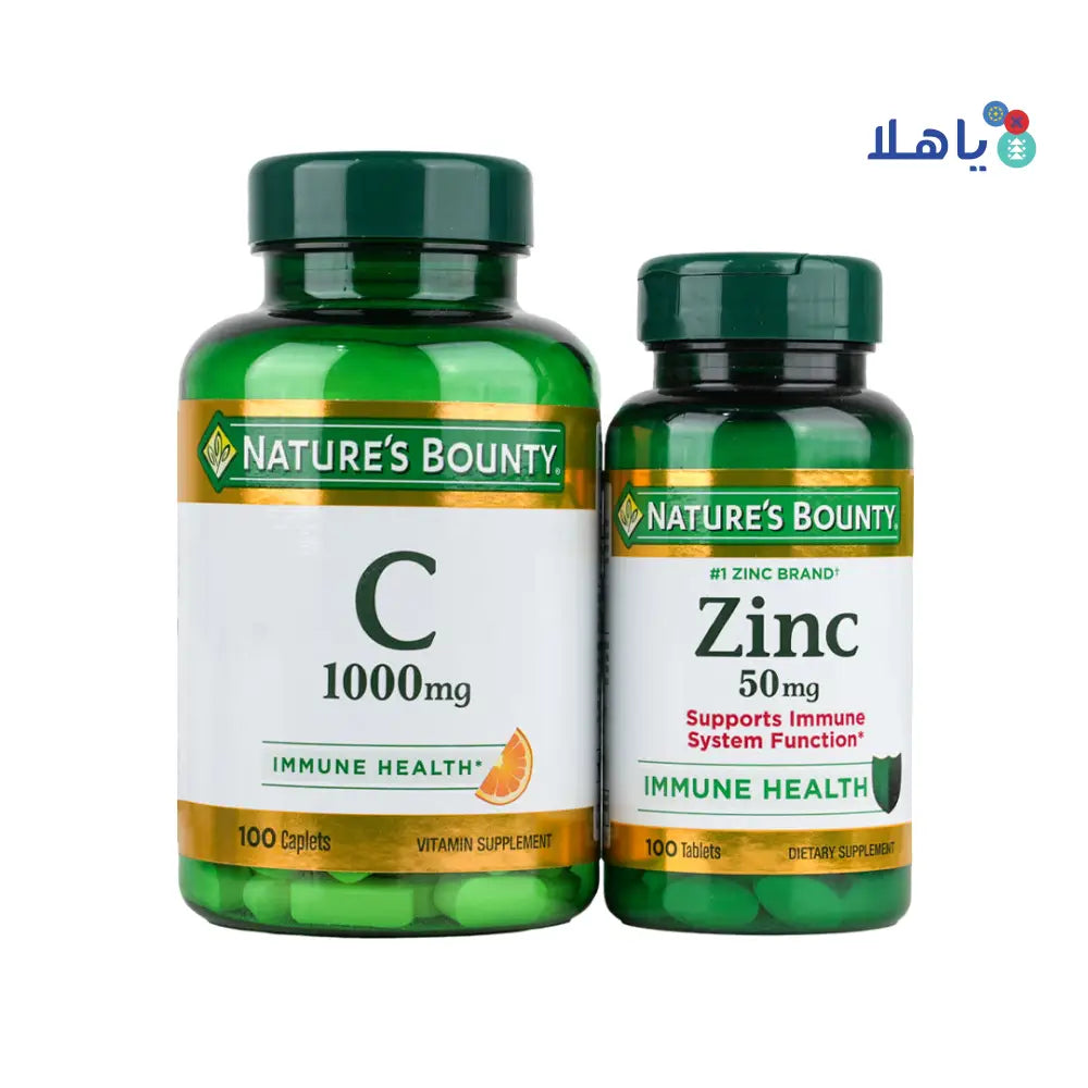 Nature’s Bounty Zinc + Vitamin C Immunity Set