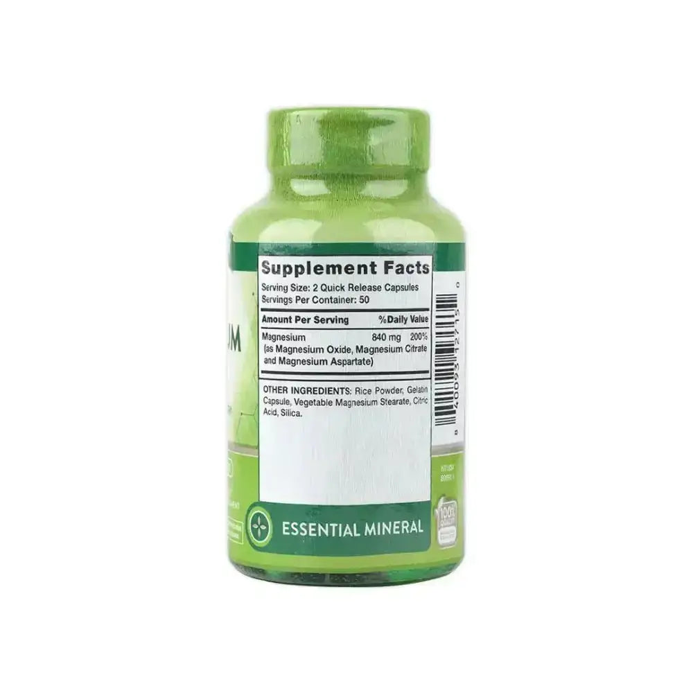 Nature's Truth LLC - Nature's Truth Triple Magnesium Complex 100 Capsules - Pharmazone - 