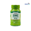 Nature's Truth Zinc 50mg 100 Tablets -Chelated