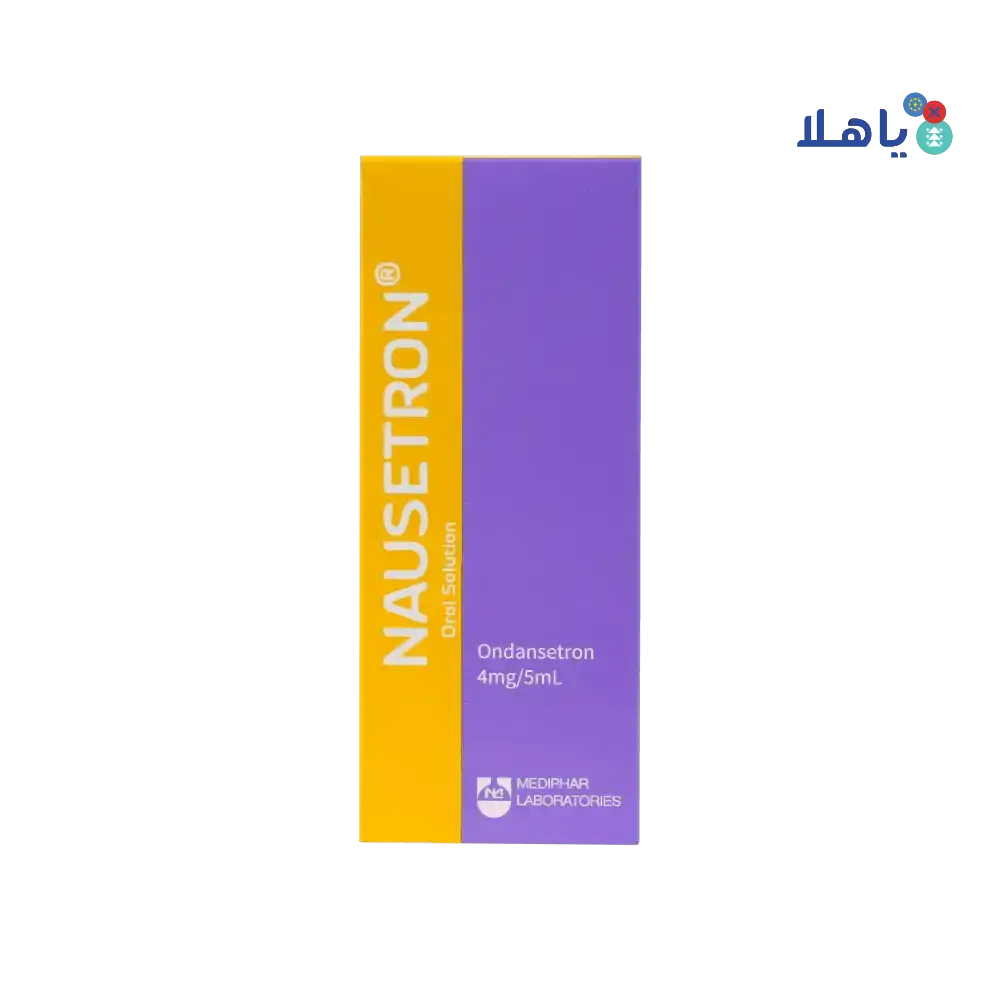 M.Laboratories - Nausetron Ondansetron 4mg/5ml Oral Solution 100ml - Pharmazone - 