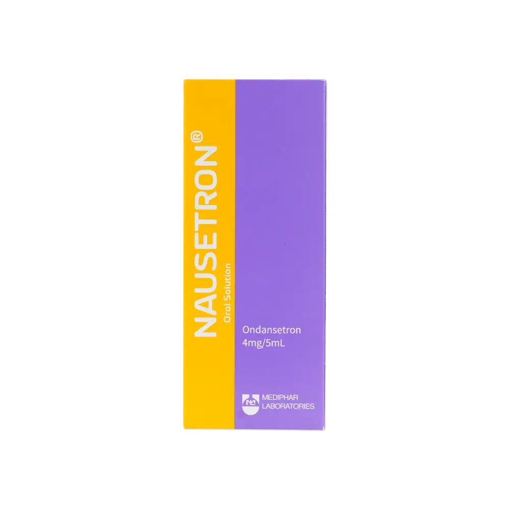 Nausetron Ondansetron 4mg/5ml Oral Solution 100ml