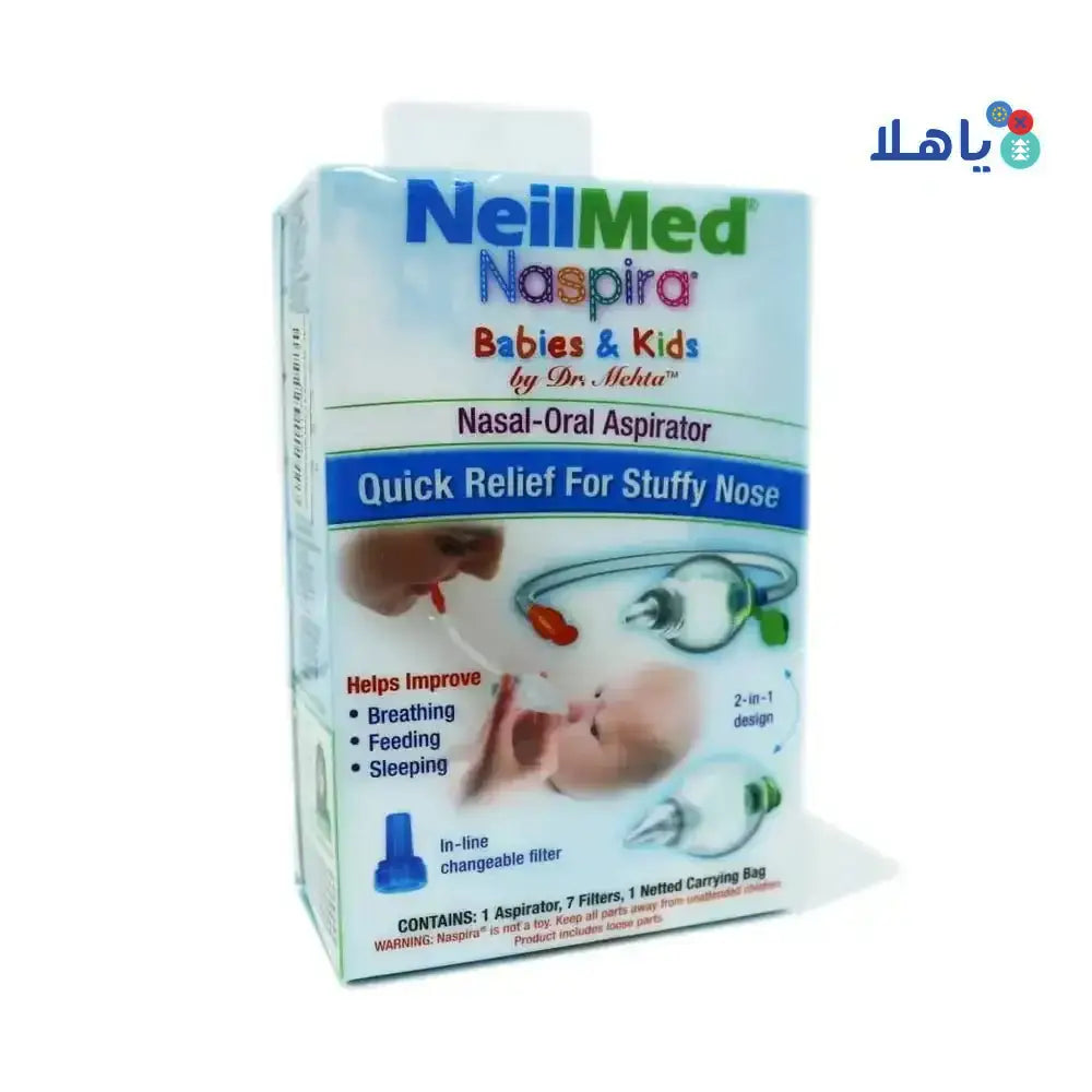 NEILMED - Neilmed Naspira Babies & Kids Nasal Aspirator - Pharmazone - 