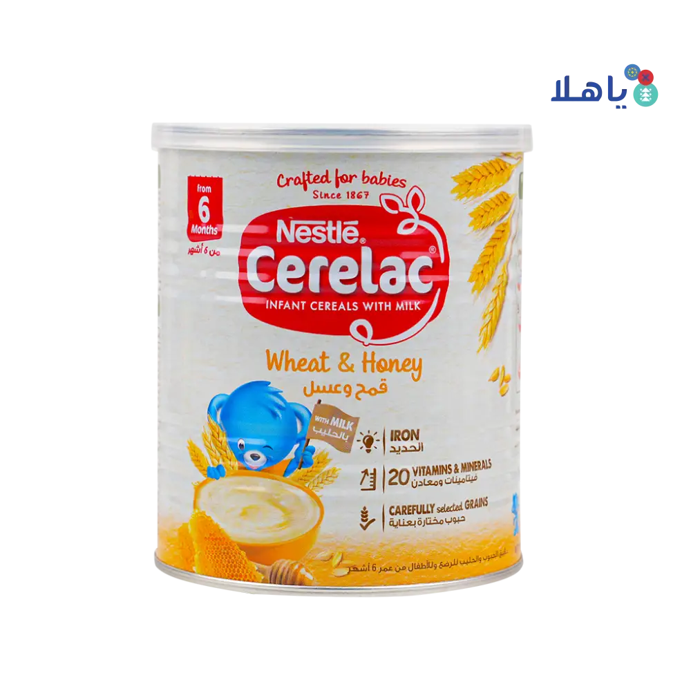 Nestle Cerelac With Milk From 6 Months 400G - Wheat & Honey