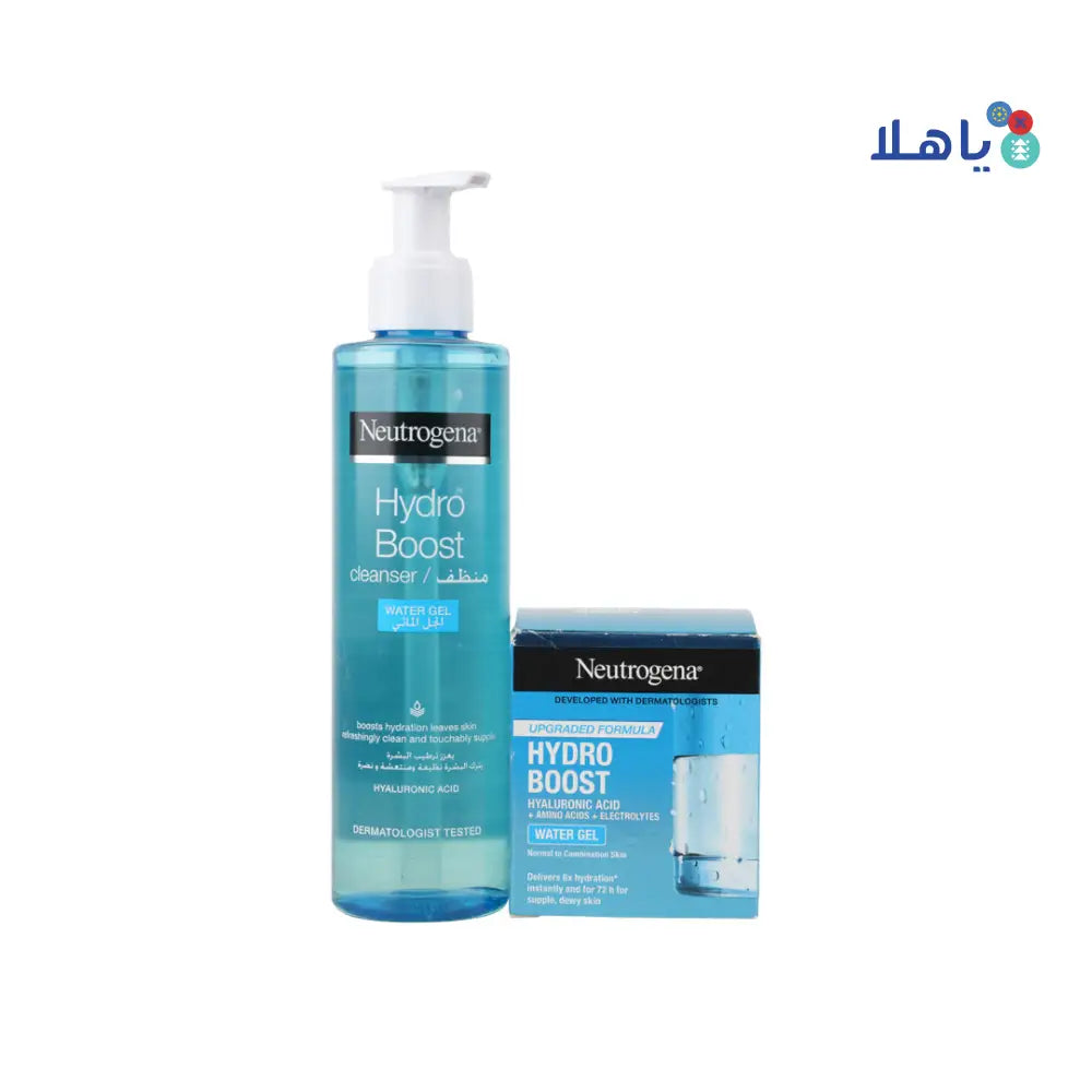 Neutrogena Hydri Boost Gel + Cleanser Set