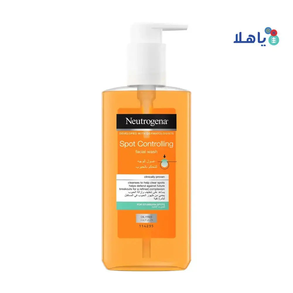 Neutrogena - Neutrogena Oil - Free Spot Controlling Facial Wash 200Ml - Pharmazone - 