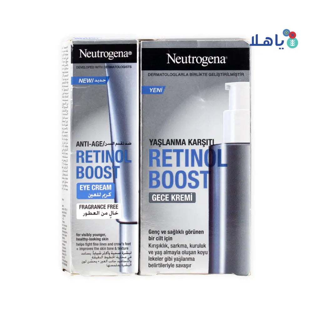 Neutrogena Retinol Eye + Night Cream Set