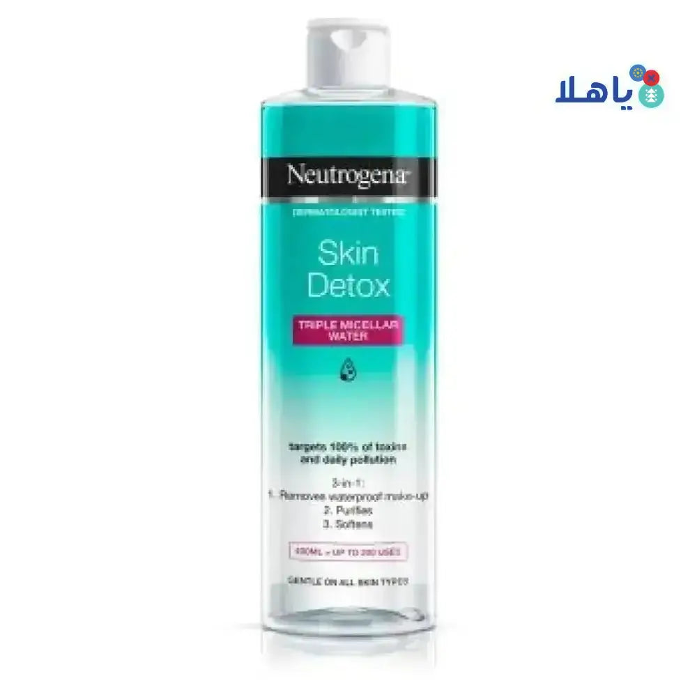 Neutrogena - Neutrogena Skin Detox Triple Micellar Water 400Ml - Pharmazone - 