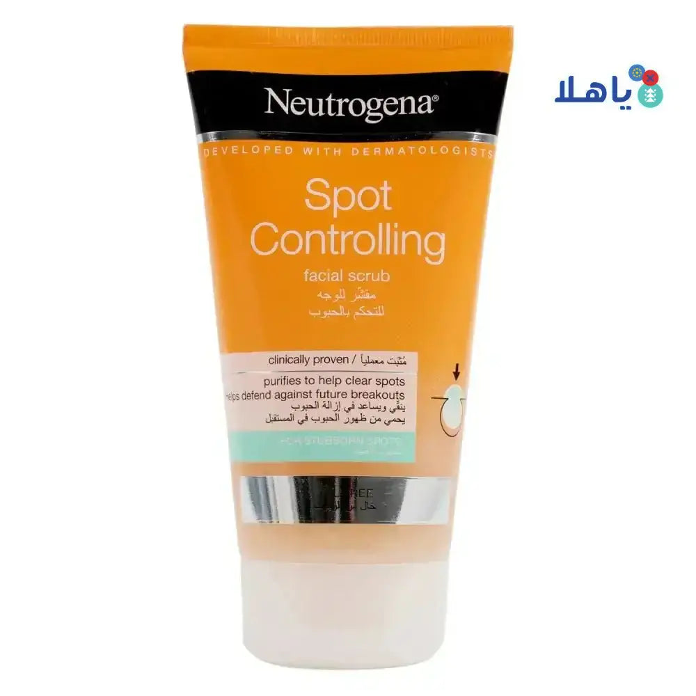 J&J NEUTROGENA - Neutrogena Spot Controlling Facial Scrub Oil Free 150ml - Pharmazone - 