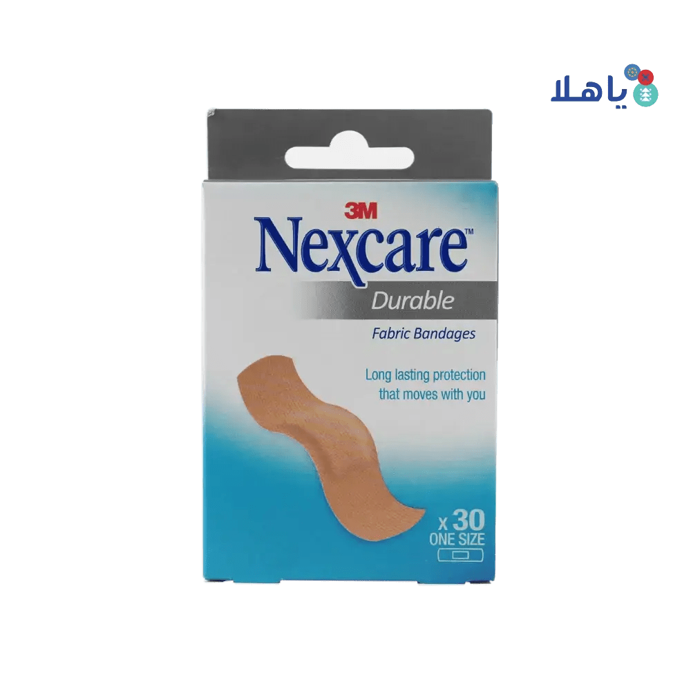 Nexcare 3M - Nexcare Durable Fabric Bandages 72x19mm 30pcs - 665 - Pharmazone - 